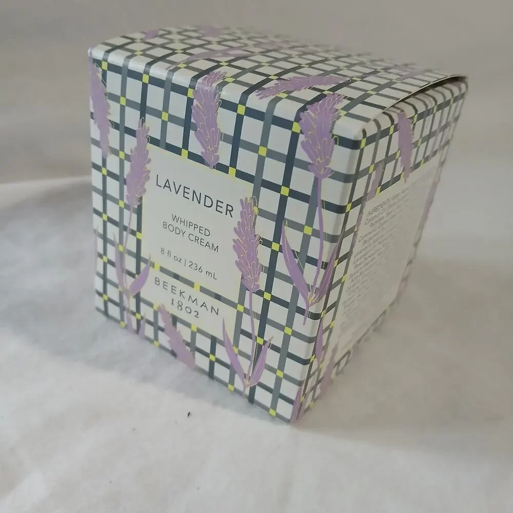 Beekman 1802 LAVENDER 8 oz whipped body cream goat milk NIB/SEALED